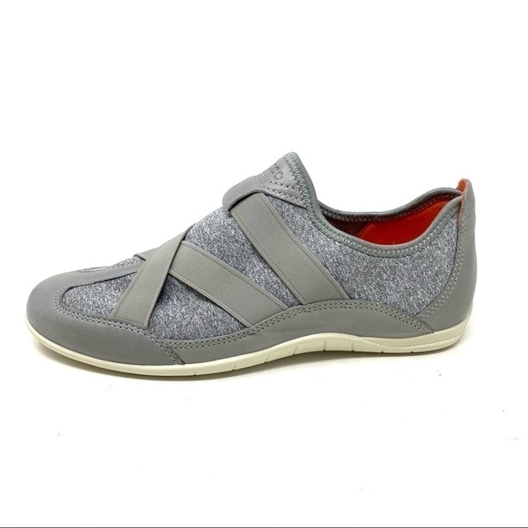 Ecco Bluma slip on shoes 230863 dove/concrete - Picture 1 of 7